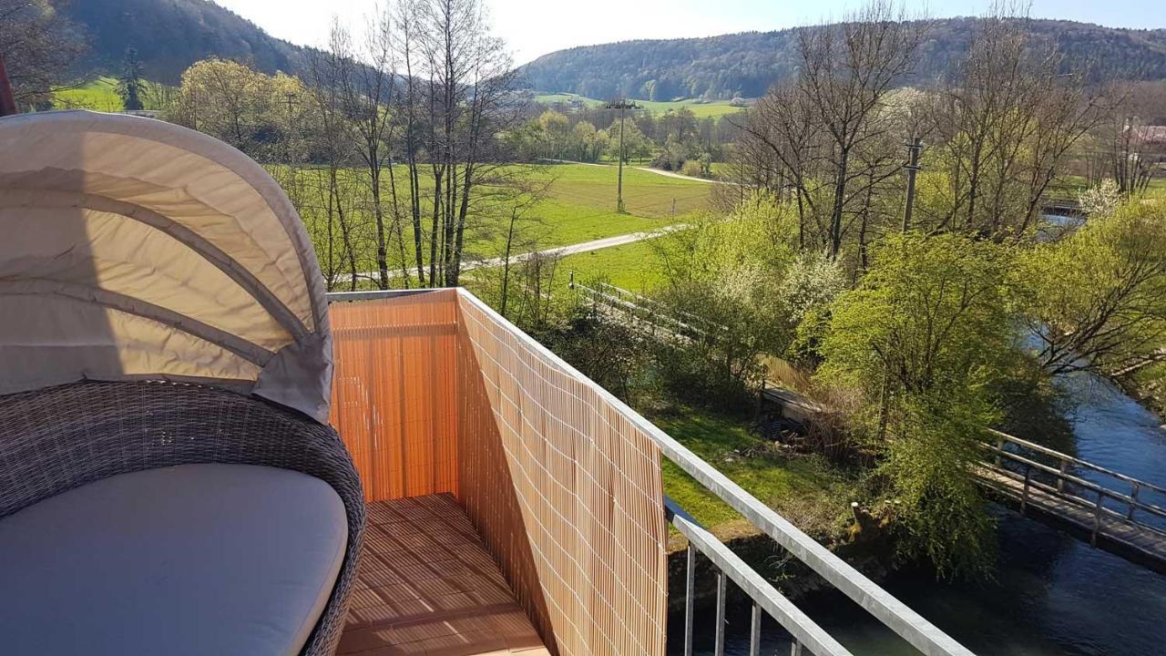 Apartment Pegnitzmuehle Mit Pegnitzinsel Vorra Exteriér fotografie